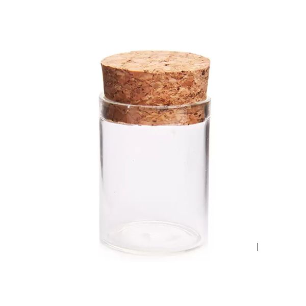 Mini Pyrex Glas Kräuter Pulver Tabak Gewürz Miller Lagerung Flasche Kork Dichtung Abdeckung Stash Fall Tragbare Halter Für Grinder Rauchen