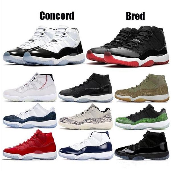 

горячие качества 11s concord 45 платиновый оттенок бред мужчины баскетбол обувь 11 cap и платье с низким snake полночь navy дизайнерские тап