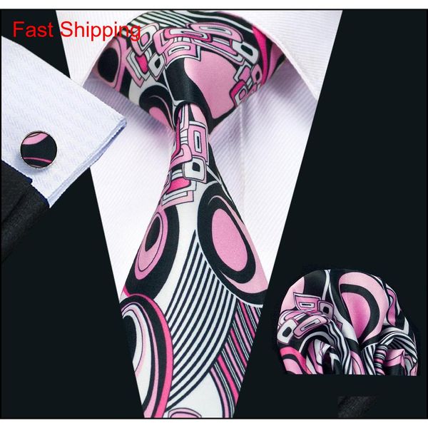 

mens silk ties purple black white geometric business wedding neck tie set include tie cufflinks hankerchief fr qylnsd bde_home, Black;blue