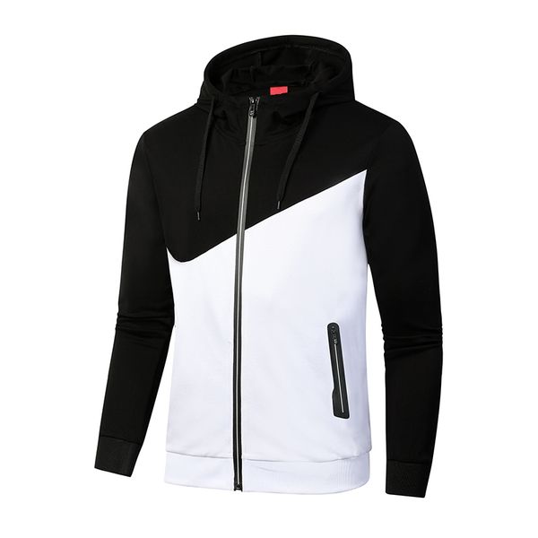 

new mens polo hoodies and sweatshirts autumn winter casual with a hood sport jacket men's hoodies mgbq, Black