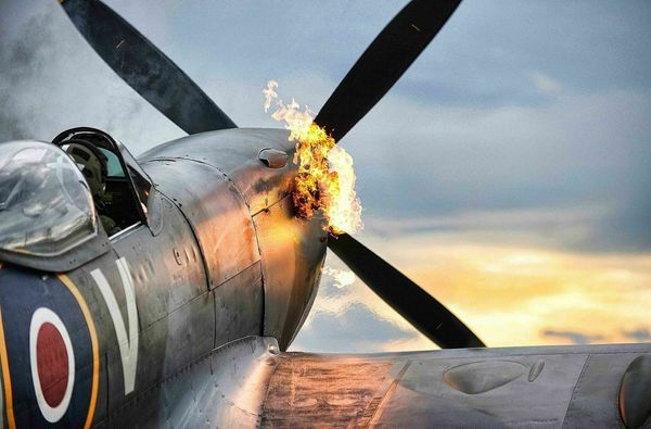 

artworks spitfire home decoration handpainted &hd print oil painting on canvas wall art canvas pictures 210203