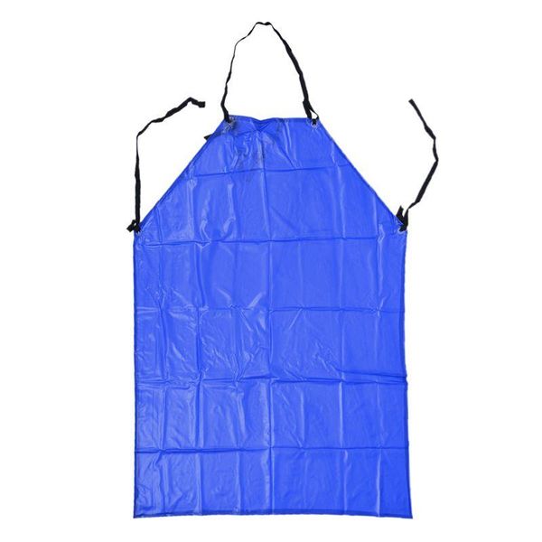

aprons plastic apron cooking bib kitchen workwear blue