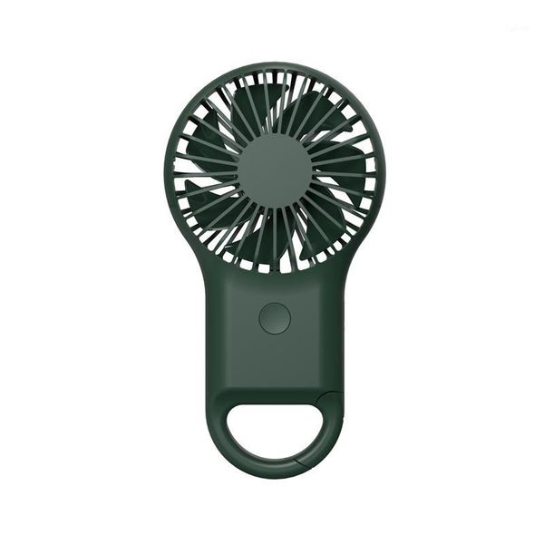 

electric fans carabiner usb charge handheld with 7 colors lights portable small fan c air cooler1