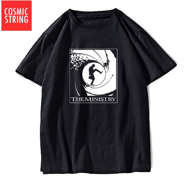 

cosmic string short sleeve the ministry print casual loose tshirt cool o neck male sport hooded sweatshirt hoodie men t shirt