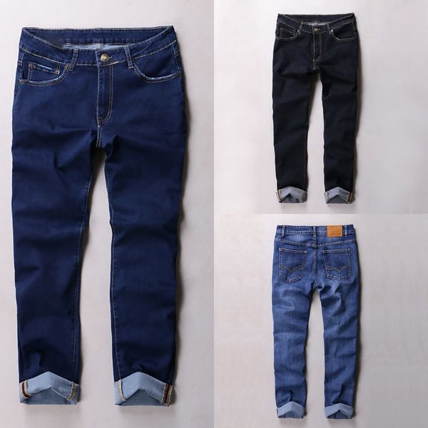 

2019 new overalls sports pantssports pants camouflage denim wash men's pants loose large men's overalls nqkjq, Blue