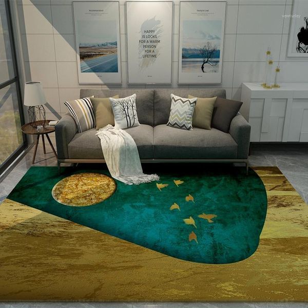 

carpets fashion luxury carpet with contrast style large geometric marble anti slip floor mat hanging basket area rugs sofa rug1
