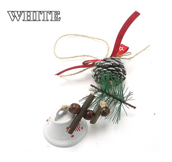 

рождественские украшения 1pc windbell для natural handmade craft стали колокола рождественская елка украшения для дома 2020 с рождеством jll