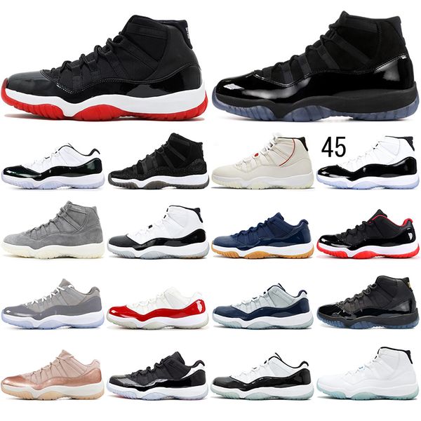 

with sock fashion 2020 basketball shoes running shoes men women 11 11s vast grey concord 45 bred low heiress nightshade sports sneakers, White;red