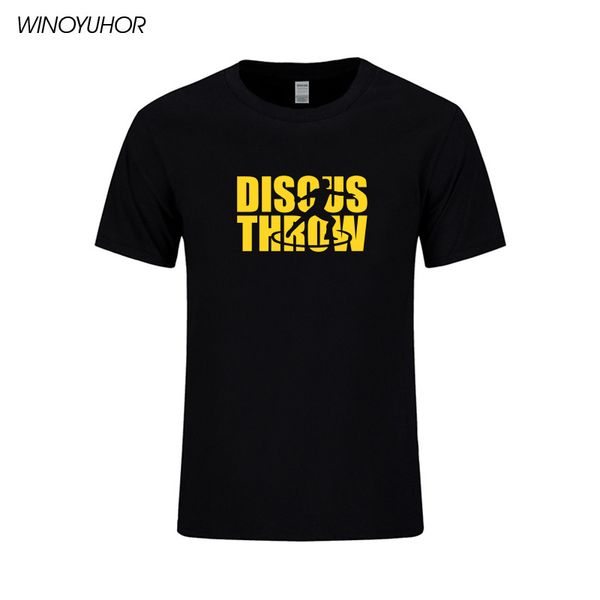 

discus throw t shirt men 2020 new summer short sleeve o-neck tshrit cool sporting tee camisetas hombre sport hooded sweatshirt hoodie