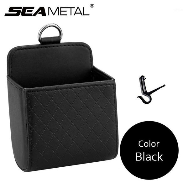 

car storage air outlet vent hanging bag auto air conditioner organizer clips universal dashboard storage box for phone holder1