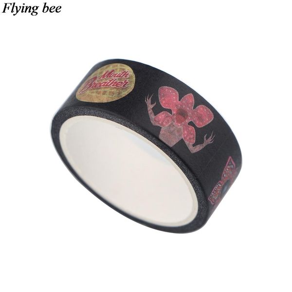 

2016 ngbee 15mmx5m tv shows paper washi tape cute adhesive tape diy scrapbooking sticker label funny tape x1053 h