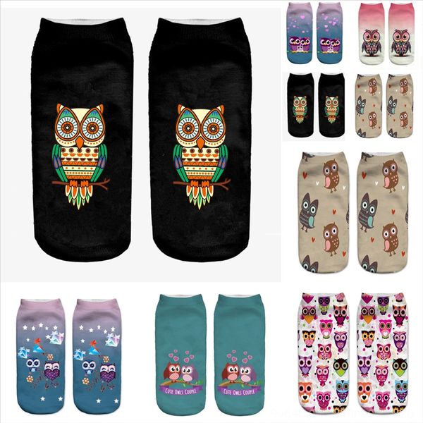 

4bhpl cody steel elite cotton mens cotton five finger casual male toe socks breathable animal print fashion socks long sock in owl tube, Black