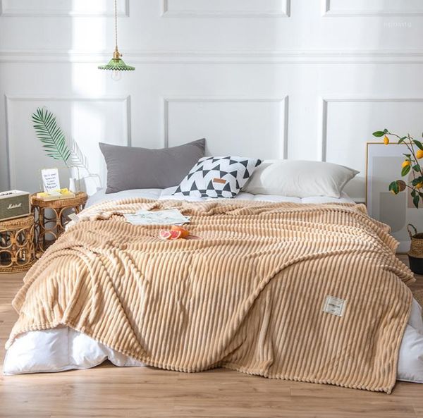 

blankets winter blanket sheets thickened flannel coral plush cushion beds student dormitory single blankets1