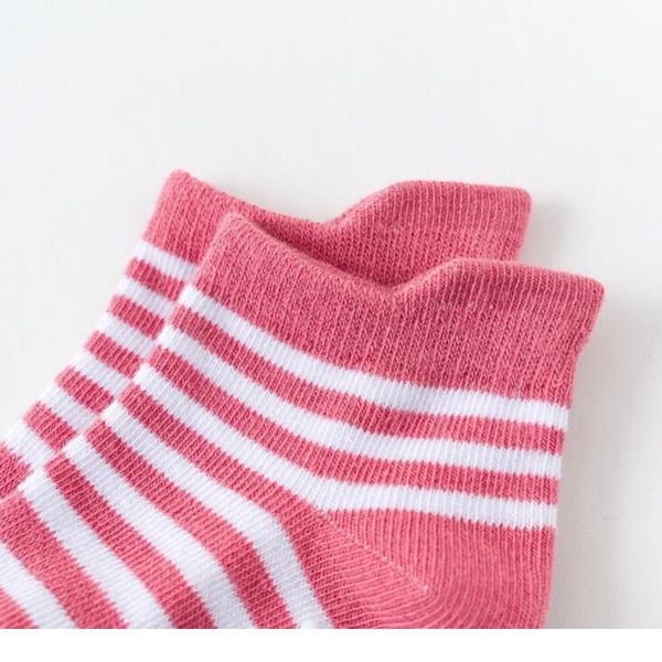 

6pair/lot new children's floor socks socks cotton non-slip glue boys and girls baby socks 6pair qylfol, Pink;yellow