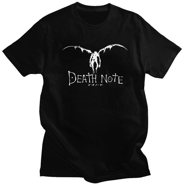 

мужская прохладный death note tshirt с коротким рукавом японский га аниме shinigami ryuk tee tops идея подарка спорта толстовка с капюшоном
