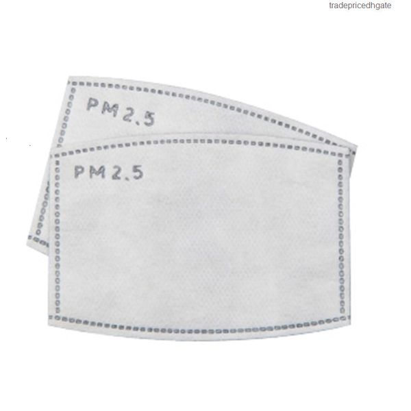 

mouth activated pm2.5 dhl ship5-layer ed mask face filter pad active carbon ycst