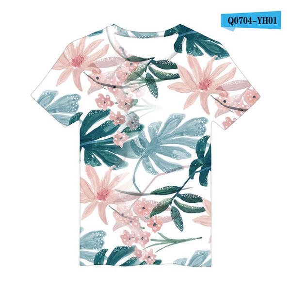 

orchid flowers men summer cotton 3d print shirts funny aesthetic humor men clothing