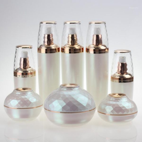 

storage bottles & jars light pink acrylic skincare bottle 30ml lotion/spray pump bottle1