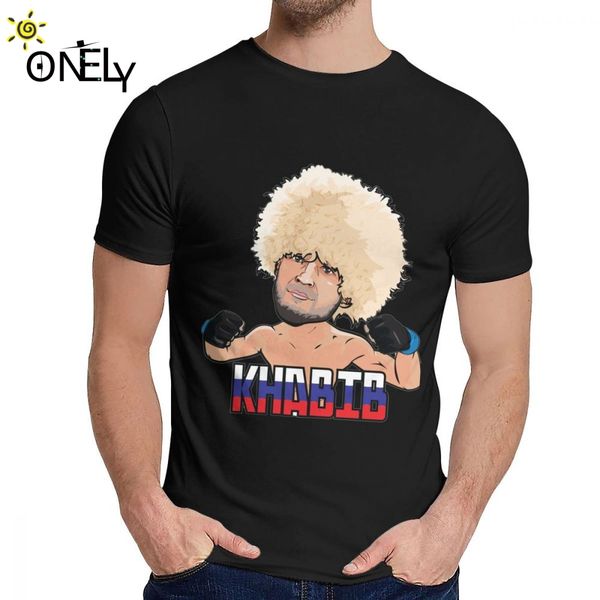 

pure khabib nurmagomedov short sleeve man's retro style amazing classic round neck camiseta sport hooded sweatshirt hoodie