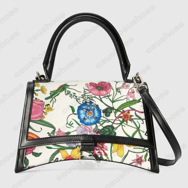 

681697 ophidia the hacker project collection bag womens handbag designers letter flowers tote shoulder bags in beige and ebony canvas cross
