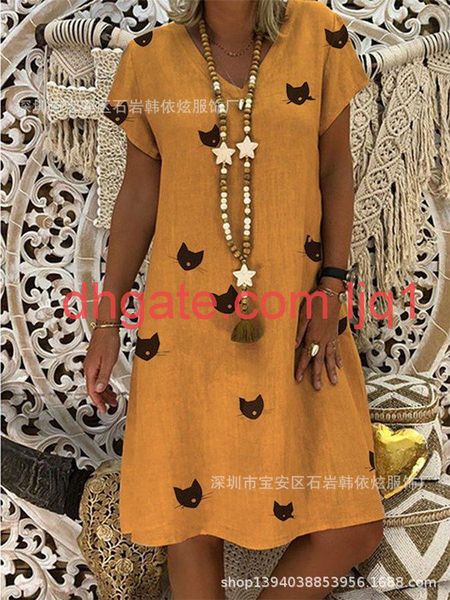 

short sleeve v-neck dress with 7 colors and 8 sizes in 2019, Black;gray