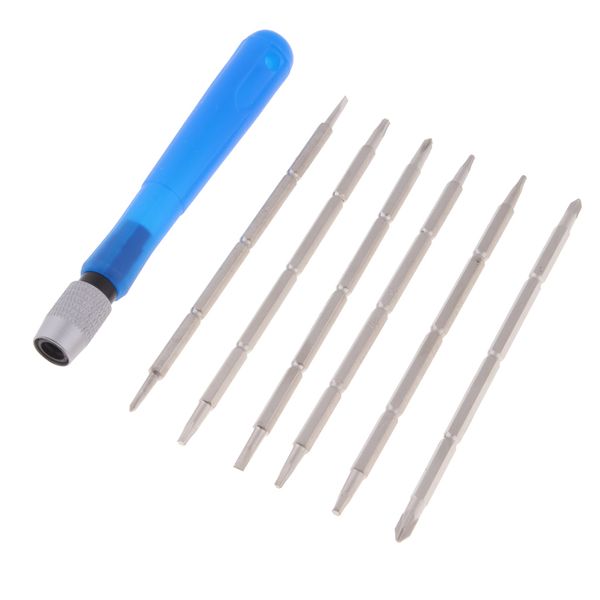 

стандартные заменяемые pz # phillips шлицевых сливы набор отверток с руками shank, 7 шт, japan f / s