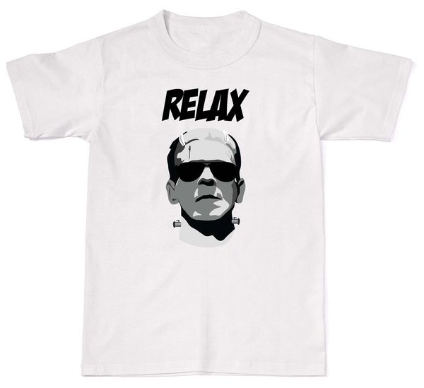 

summer fashion men t shirt frankie say relax says frankenstein funny halloween mens womens t shirt sport hooded sweatshirt hoodie