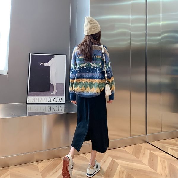 

dpcbs кокон пуловер женщин осенью и для cocoon пуловеры женщин в осенне зимний период для и зимой izllq, White;black