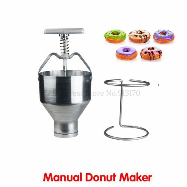 

manual doughnut machine stainless steel hand operation donut machine donuts production tool with 6 levels manual adjustment1