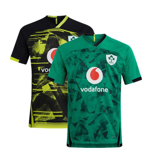 

2020/2021 ireland irfu rugby home and away jersey size: s-5xl print custom name number the quality is perfect. delivery, Black;gray
