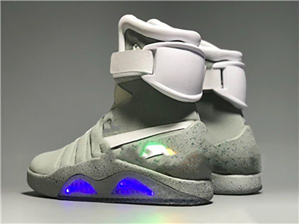 

spring 2021 limited edition mag returns to the future dark black sneakers marty shoes black mag marty mcflys boots ing, Black;red