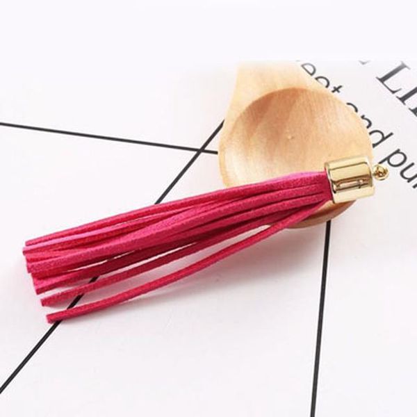 

12pcs bag fashion women casual triple leather tassels keychain bag pendant alloy women car key chain ring holder gl5038 h jllmxo, Silver