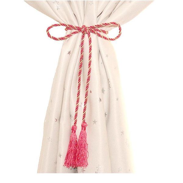

curtain magnetic balls pearl modern simple tie backs rope new decorative hooks holder tieback living room accessorie bbybxt