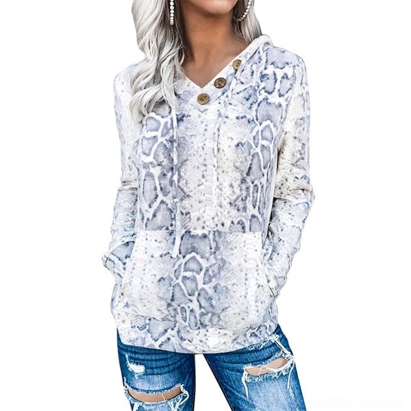 

r1rwa 2020 printed sweaterwinter new autumn women's pullover sweater v-neck long sleeve hooded pullover and sweatersweater women's, Black