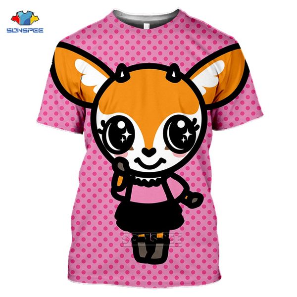 

fashion jojo bizarre adventure graphic t shirt women men harajuku ullzang 90s t-shirt japan anime style hip hop boys girls