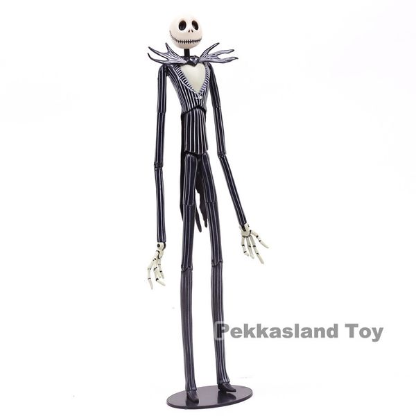 

nightmare skellington christmas deluxe jack before the with interchangeable heads action figure collectible model toy gift 35cm