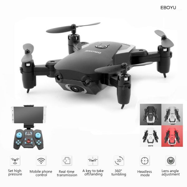 

drones eboyu e808 mini foldable rc quadcopter drone gesture po taking 720p hd camera wifi fpv altitude hold headless mode rtf1