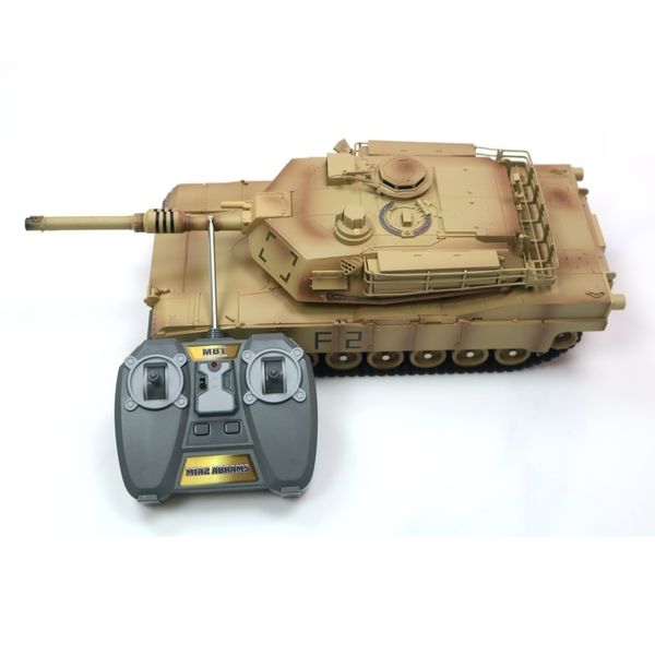 M1A2 RC tanque 41cm eletricamente impulsionado tanque de brinquedo controle remoto brinquedos rc carro eletrônico jogos para crianças meninos presentes de aniversário 201208