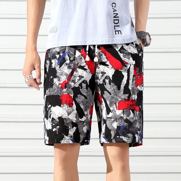 

2020 new style men's basic fashion leisure youth camouflage panties, White;black