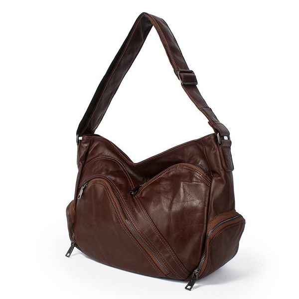 

2020 new genuine leather big women handbag coffee female crossbody bag summer girls shoulder bags messenger bag cowhide