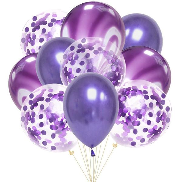 

10pcs mixed золото конфетти воздушные шары birthday party decoration дети взрослых metallic шар воздушный шарик день рождения ballon декор b