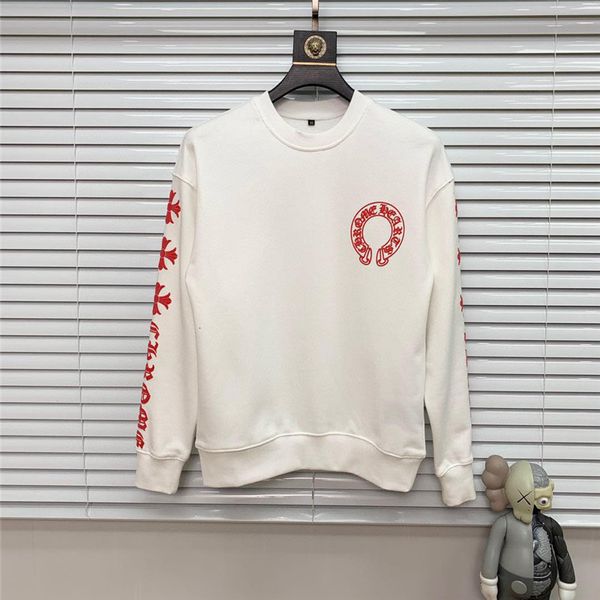 

осень зима 2020 новый ch crosin sanskrit cross honsshooe печать повседневной свитер для мужчин и женщин, Black