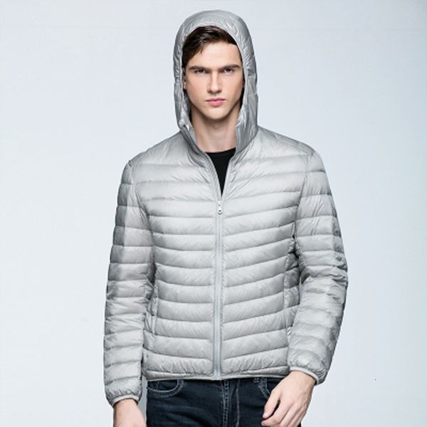 

2021 new autumn winter ultralight mens cotton down jackets lightweight overcoats casual classic coats for male plus size s-xxxl 3n9m, Black