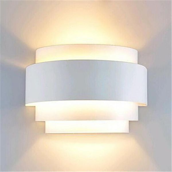 

modern wall lamp led white wall sconce ambient light flush mount lights lustres bathroom fixtures home lighting