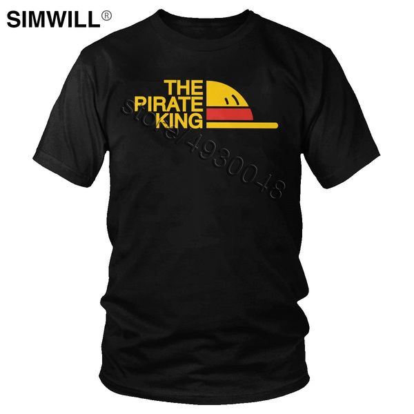

лето новое прибытие one piece короткие рукава га the pirate king graphic tee dropshipping аниме спорта толстовка с капюшоном толстовка мужчи