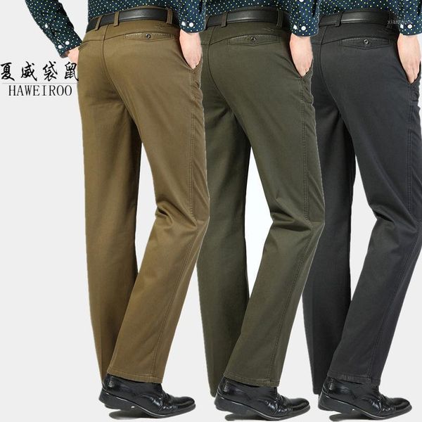 

designer brand 2017 winter warm men cargo joggers casual cotton khaki pants men's business long pants men trousers male1, Black