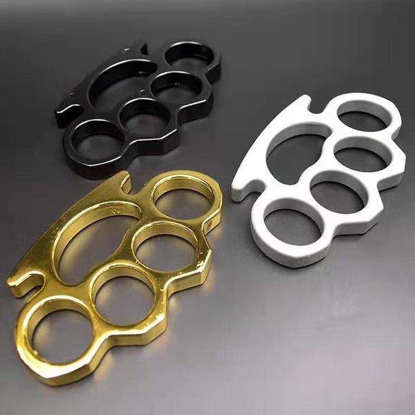 

2020 thickened iron four-finger fiberglass iron fist ring, four-finger ring defense fighter, clasp fist, defensive finger tiger8556