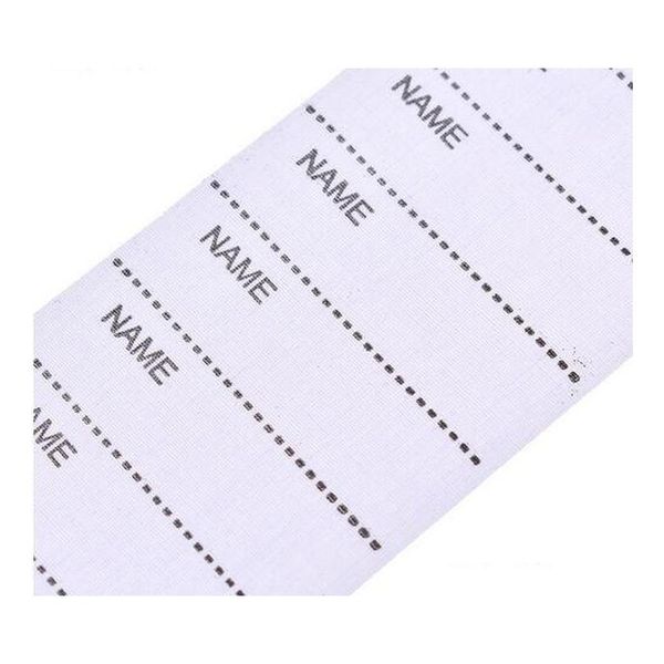 

2000pcs white washable iron on name labels garment fabric tags marker set for clothes se qylohe sweet07