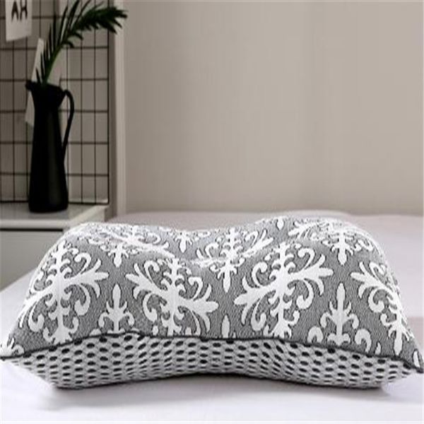 

grid cassia seed cervical spine health pillow single fashion dual-purpose health pillow pillow selling