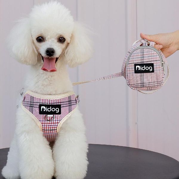 

pet dog harness vest leash adjustable breathable puppy cat harness leash set for small medium dogs cats chihuahua y sqcrxq